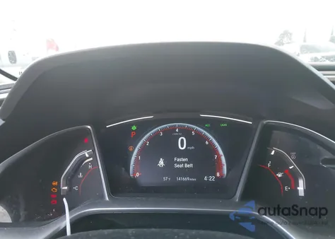 2019 Honda Civic Sport z USA, uszkodzony, nr VIN 2HGFC2F8XKH548730